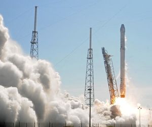 قطعه‌‌ای از موشک اسپیس‌اکس در واشینگتن افتاد