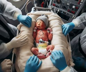 تولد نوزاد عجول بر فراز آسمان البرز +عکس