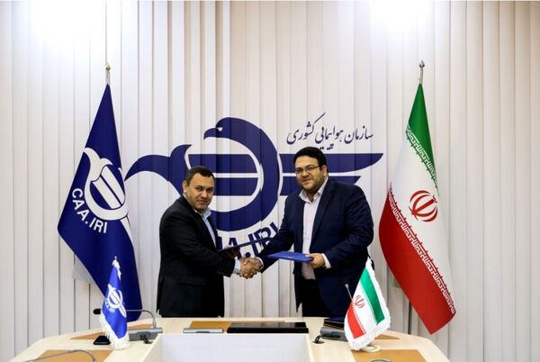 امضاء تفاهم نامه همکاری بین وزارت دفاع و سازمان هواپیمایی کشوری