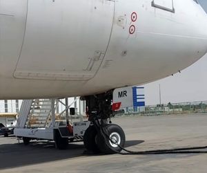 بروز حادثه برای ایرباس ماهان هواپیمای این شرکت را زمین‌گیر کرد