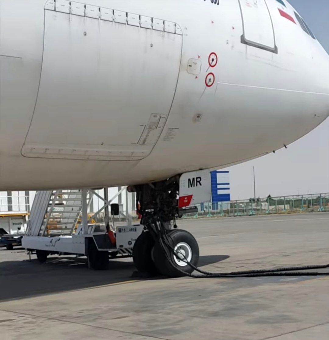 بروز حادثه برای ایرباس ماهان هواپیمای این شرکت را زمین‌گیر کرد