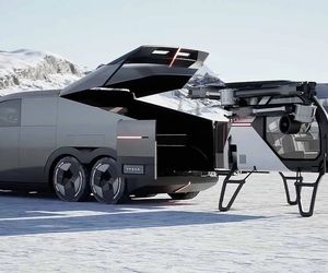 این خودروی چینی مجهز به پهپاد مخفی است!