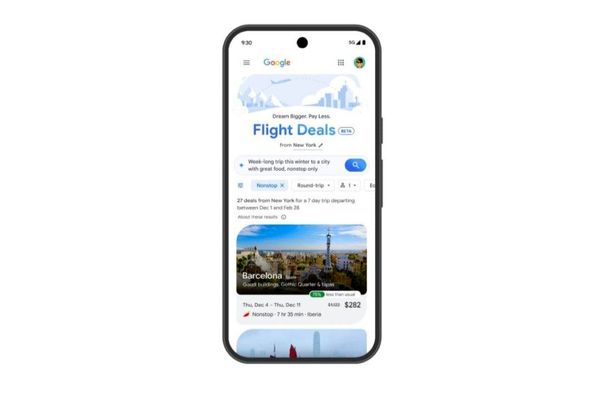 گوگل با «Flight Deals» مبتنی بر Gemini 2.5، مسیر جهانی جست‌وجوی پرواز را تغییر می‌دهد